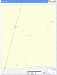 La Salle County Wall Map Basic Style